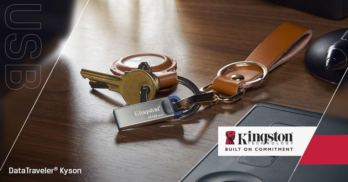 Pen USB KINGSTON DataTraveler Kyson G2 (Sem tampa - USB Type-A - 3.2 Gen 1 - Aço Inoxidável), miniatura 3