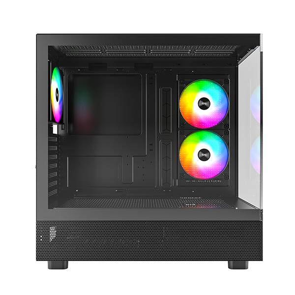 Caixa ATX MONTECH XR RGB (ATX, Micro ATX, Mini-ITX - Torre ATX - Vidro temperado - Preto), miniatura 3