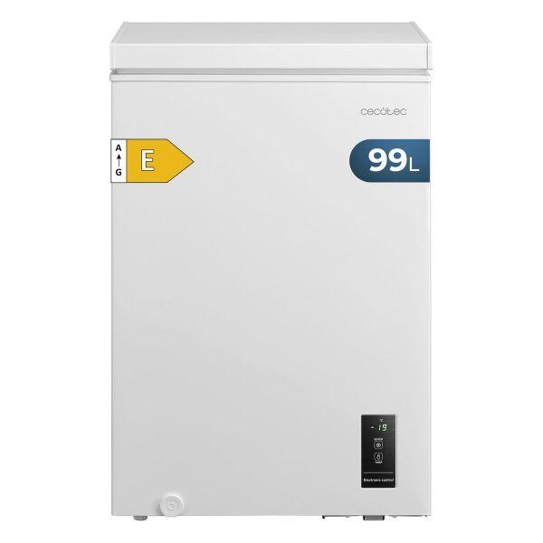 Arca Congeladora Horizontal Independente CECOTEC Bolero CoolMarket Chest 99P (Altura 85,3 cm - 55 cm - 85 cm - Branco)