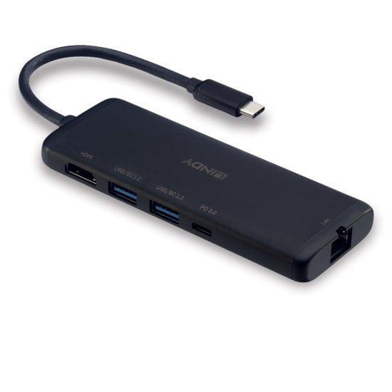 Base de Ligação e Replicador de Portas LINDY 43358 (60 Hz - Preto), miniatura 4
