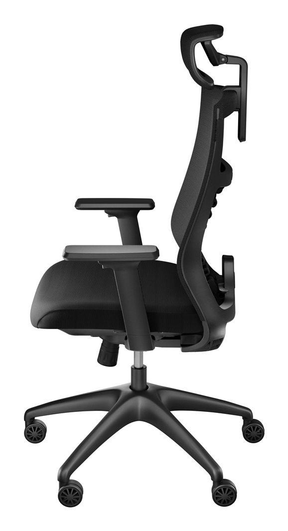 Cadeira Gaming GENESIS Astat 200 (120 kg - Nylon - Alumínio - Preto) — miniatura 2
