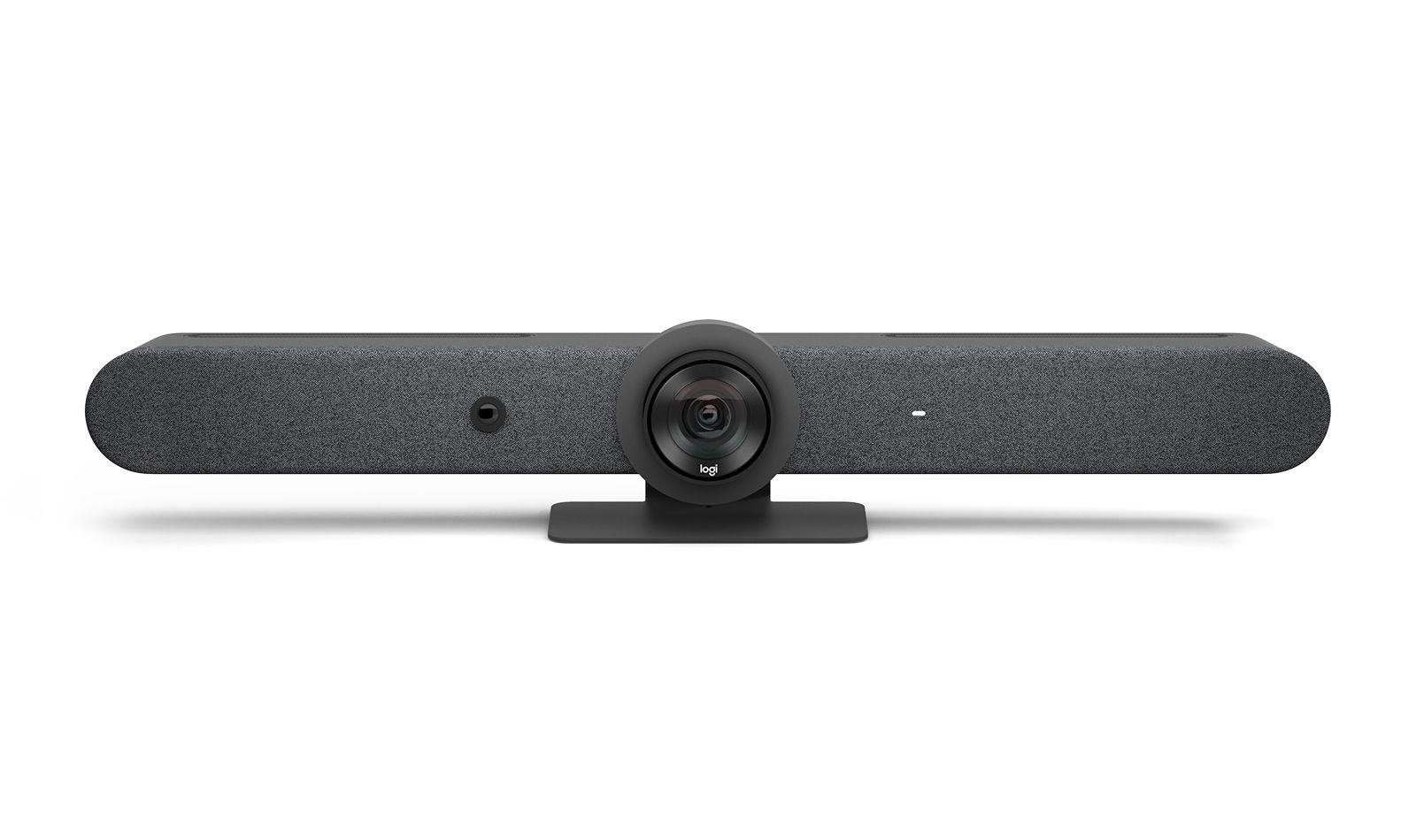 Sistema de Videoconferência em Grupo LOGITECH Rally Bar Bundle (4K Ultra HD - Ecrã Tátil 10,1" - Grafite)