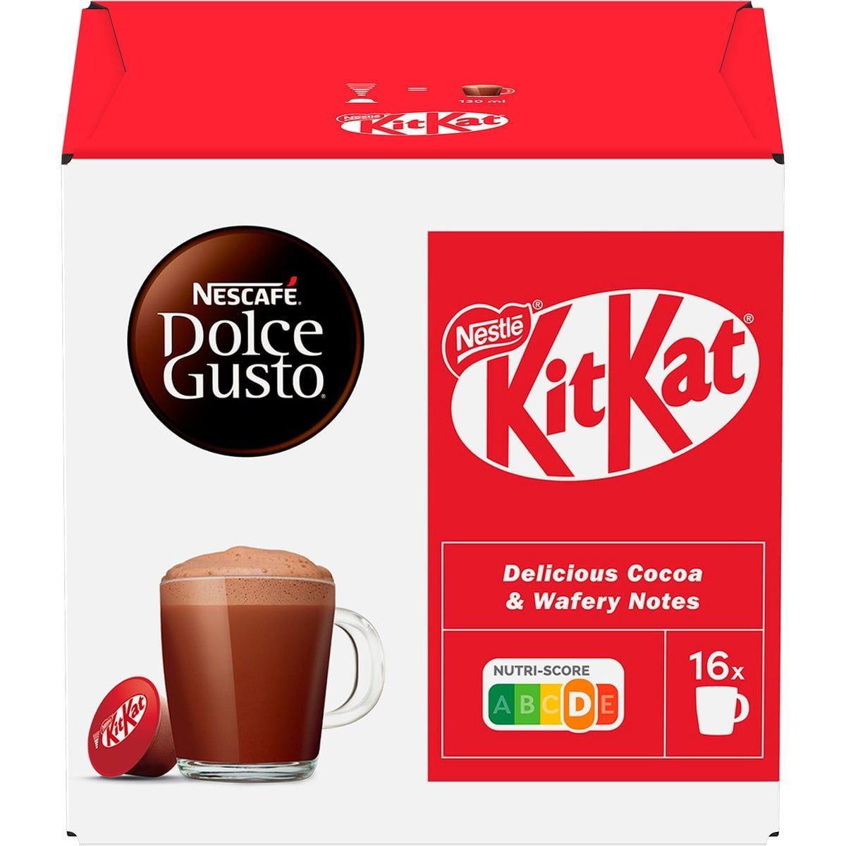 Cápsulas de Bebida de Chocolate NESTLÉ Dolce Gusto KitKat (16 Cápsulas)