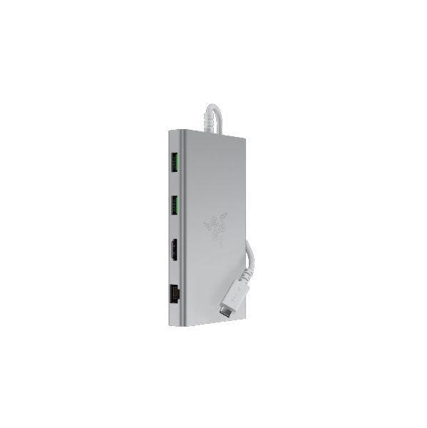 Estação de Acoplamento RAZER USB-C Dock (0,2 m - Windows 10, Windows 11 - Mercúrio) — miniatura 4