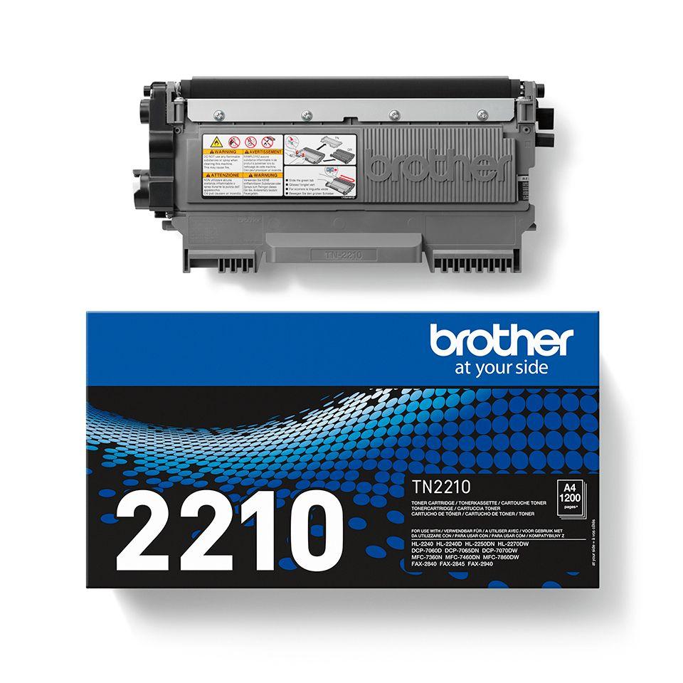 Toner BROTHER TN-2210 (1200 páginas - Preto) — miniatura 2