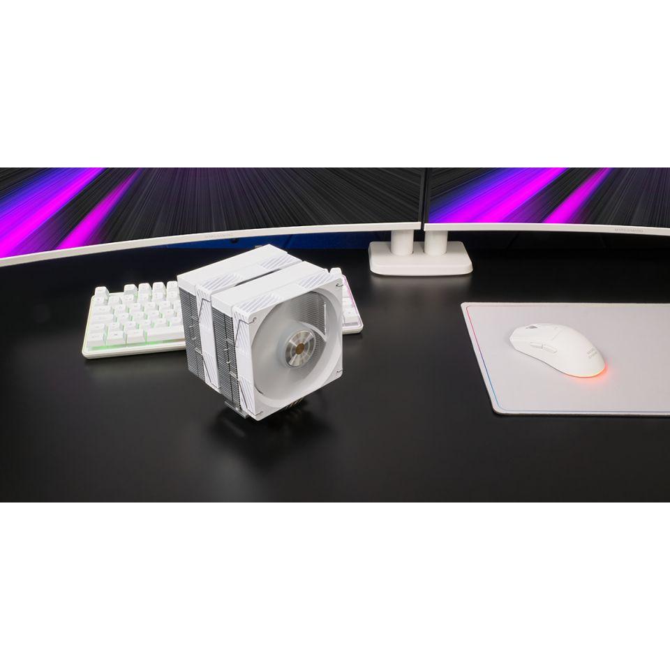 Dissipador de CPU MARS GAMING MCPU-X26PROW (12 cm - 2300 RPM - 4-pin - Branco) — miniatura 7