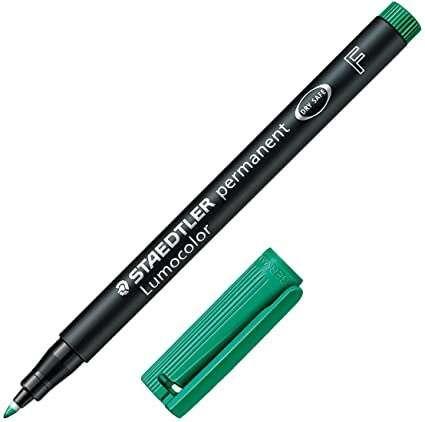 Marcador Permanente STAEDTLER Lumocolor 318-5 (Verde)