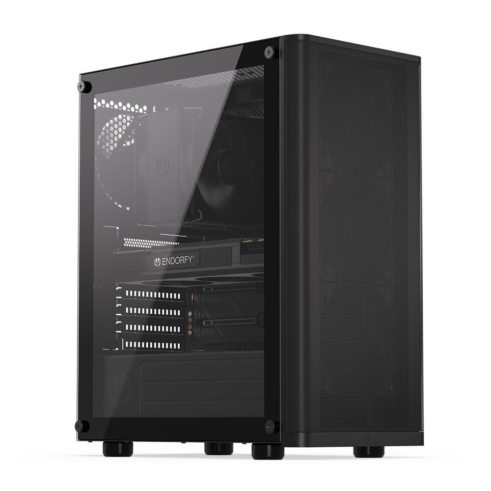 Caixa PC ENDORFY Ventum 200 Air (ATX, micro ATX, Mini-ITX - Torre - 16,1 cm - Preto)