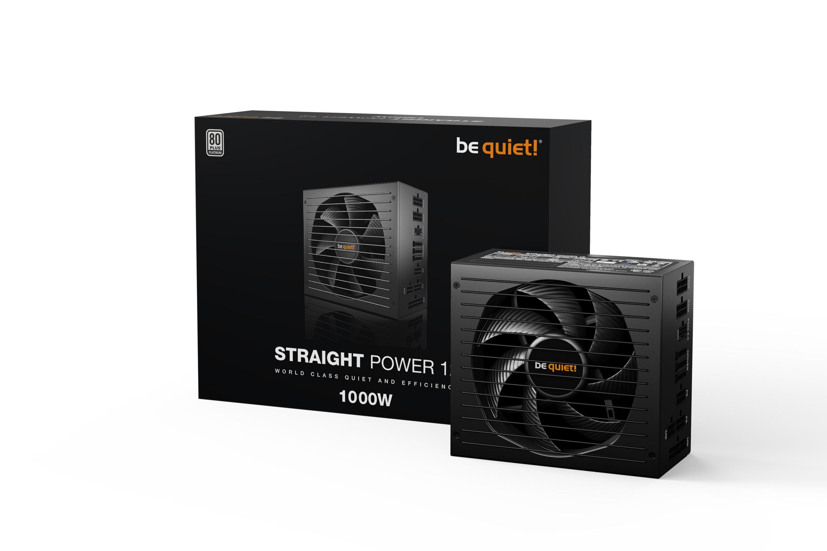 Fonte de Alimentação BE QUIET! Straight Power 12 Platinum BN338 (ATX, micro ATX, Mini-ATX - ATX - 1000 W - Preto), miniatura 4