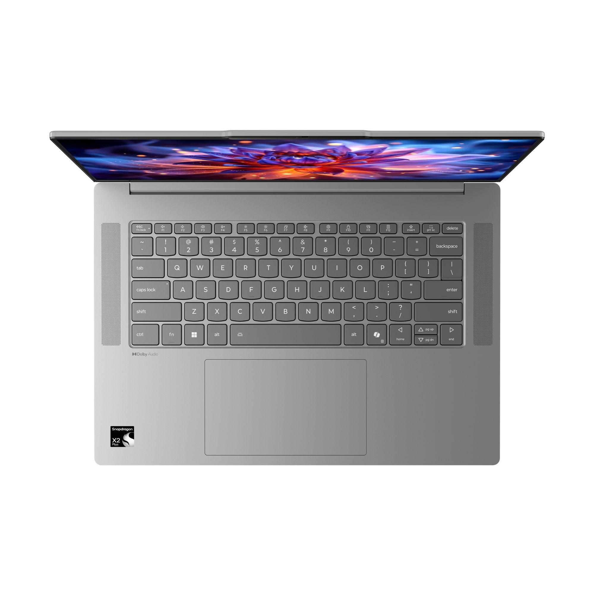 Computador Portátil LENOVO IdeaPad Slim 5x 15Q8Y11-708 (Snapdragon X2 Plus - 32GB - 1TB SSD - OLED 15,3" - Cinzento), miniatura 15