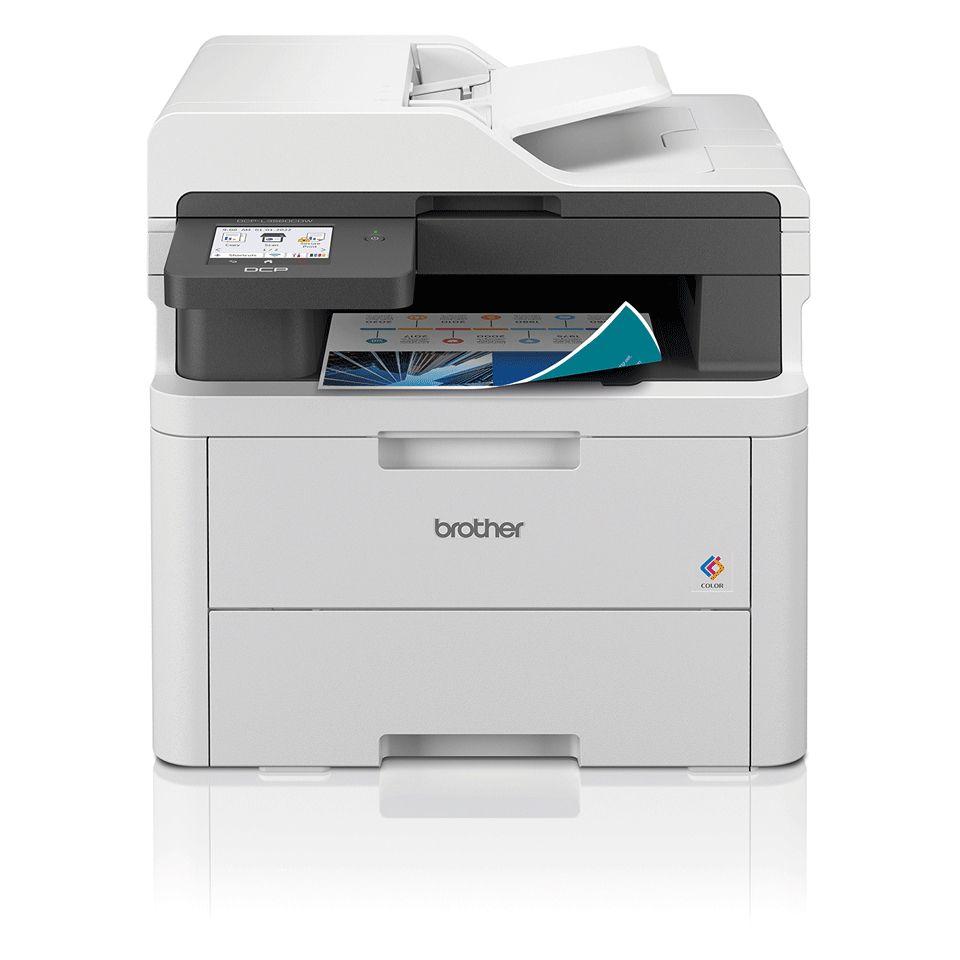 Impressora Multifuncional LED BROTHER DCP-L3560CDW (A4 - Impressão a cores - 250 folhas - Preto e Branco) — imagem 1