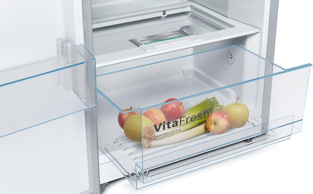 Frigorífico sem Congelador Independente BOSCH KSV36FIEP (346 l - 186x60x65 cm - 60 cm - Inox), miniatura 5