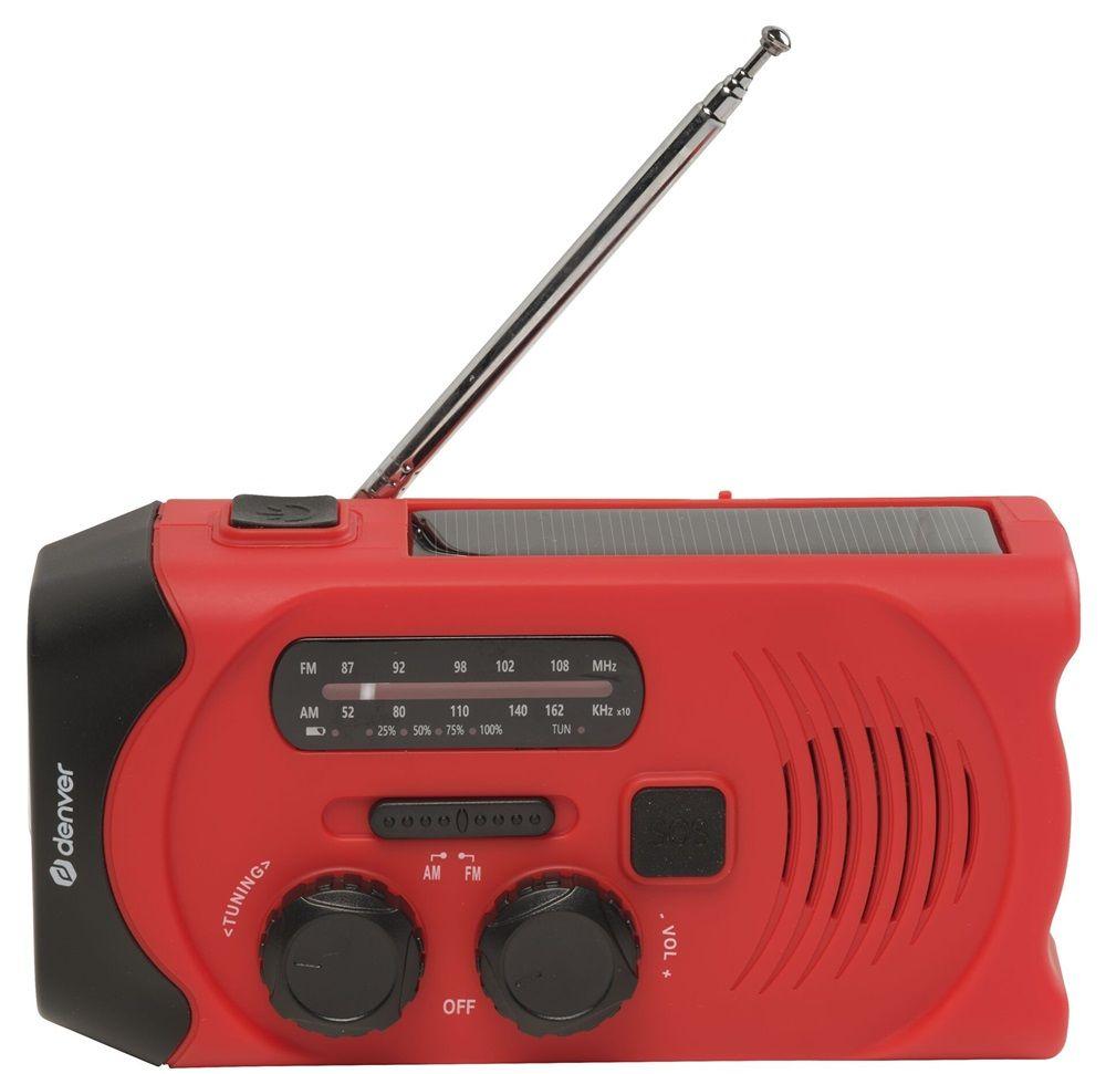 Rádio de Emergência DENVER SCR-2010 (Vermelho), miniatura 4