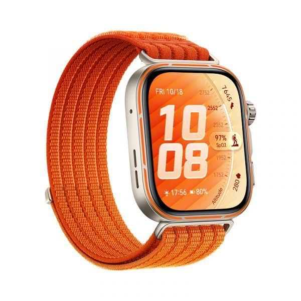 Smartwatch HUAWEI Watch Fit 5 Pro (Retangular - AMOLED, Digital - 1,92" - Laranja) — miniatura 3