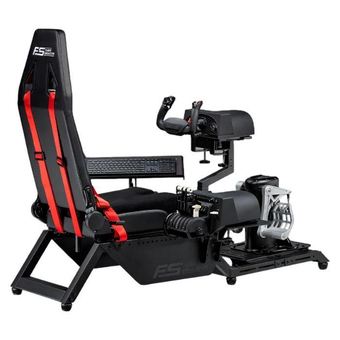 Cockpit de Simulação de Voo NEXT LEVEL RACING NLR-S018 (Preto e Vermelho), miniatura 2
