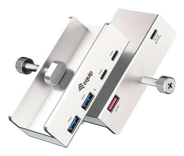 Hub USB EQUIP 128967 (Alumínio) — miniatura 3