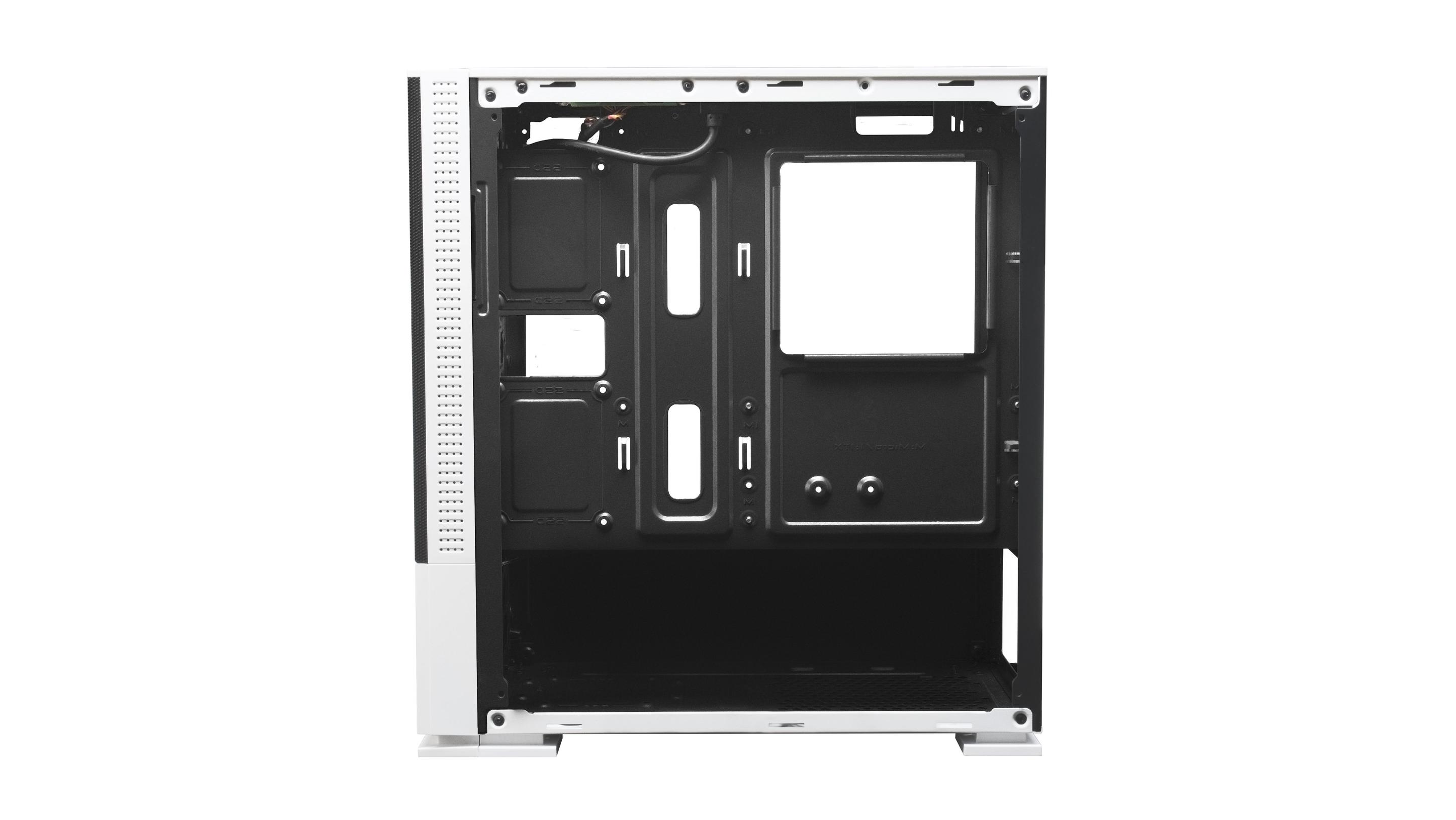 Caixa PC MARS GAMING MCZW (micro ATX, Mini-ITX - Mini Tower - 16 cm - Branco) — miniatura 4