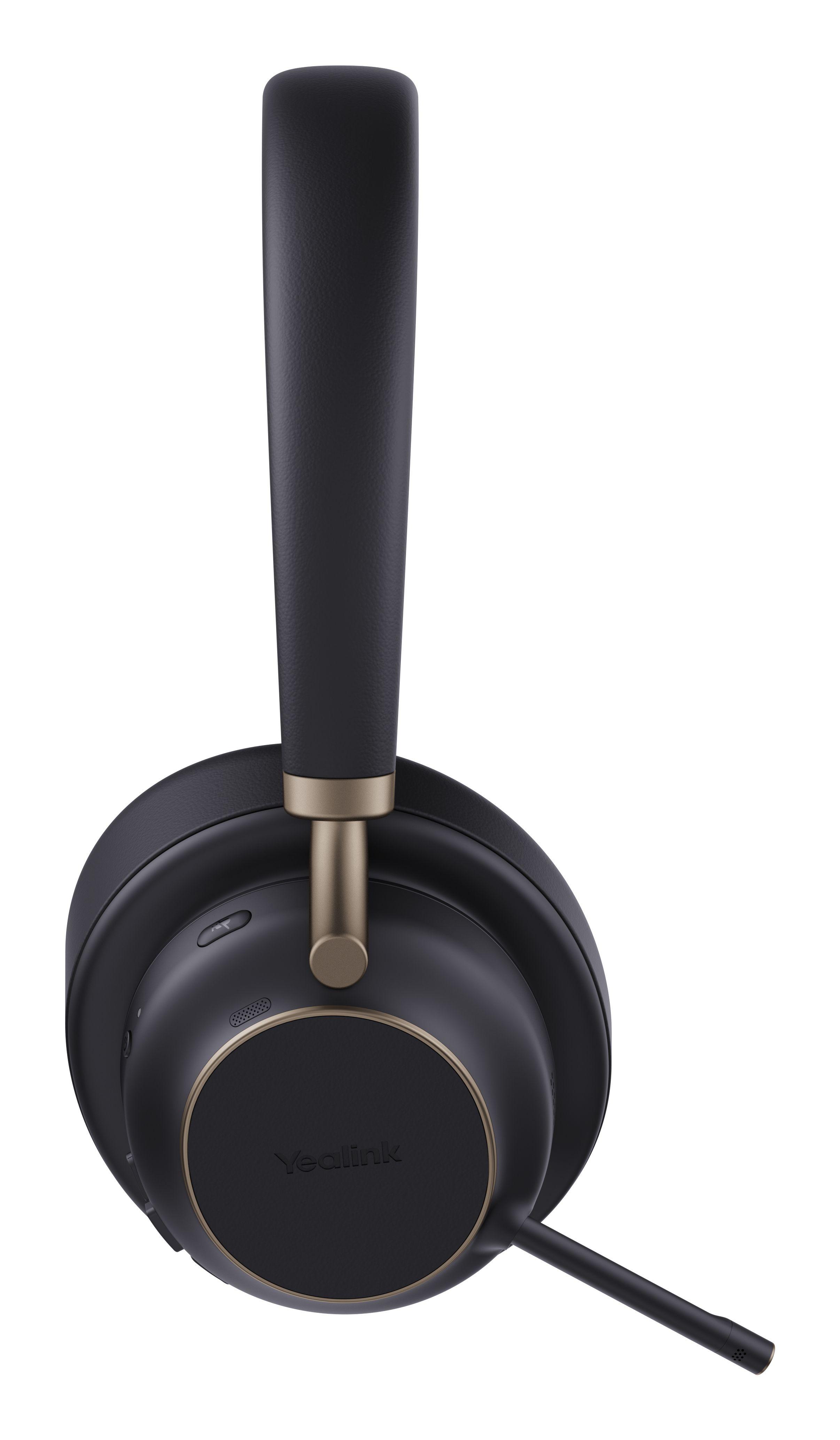 Headset YEALINK BH76 Plus (Binaural - Sem fios - Supra-aural - Preto), miniatura 4