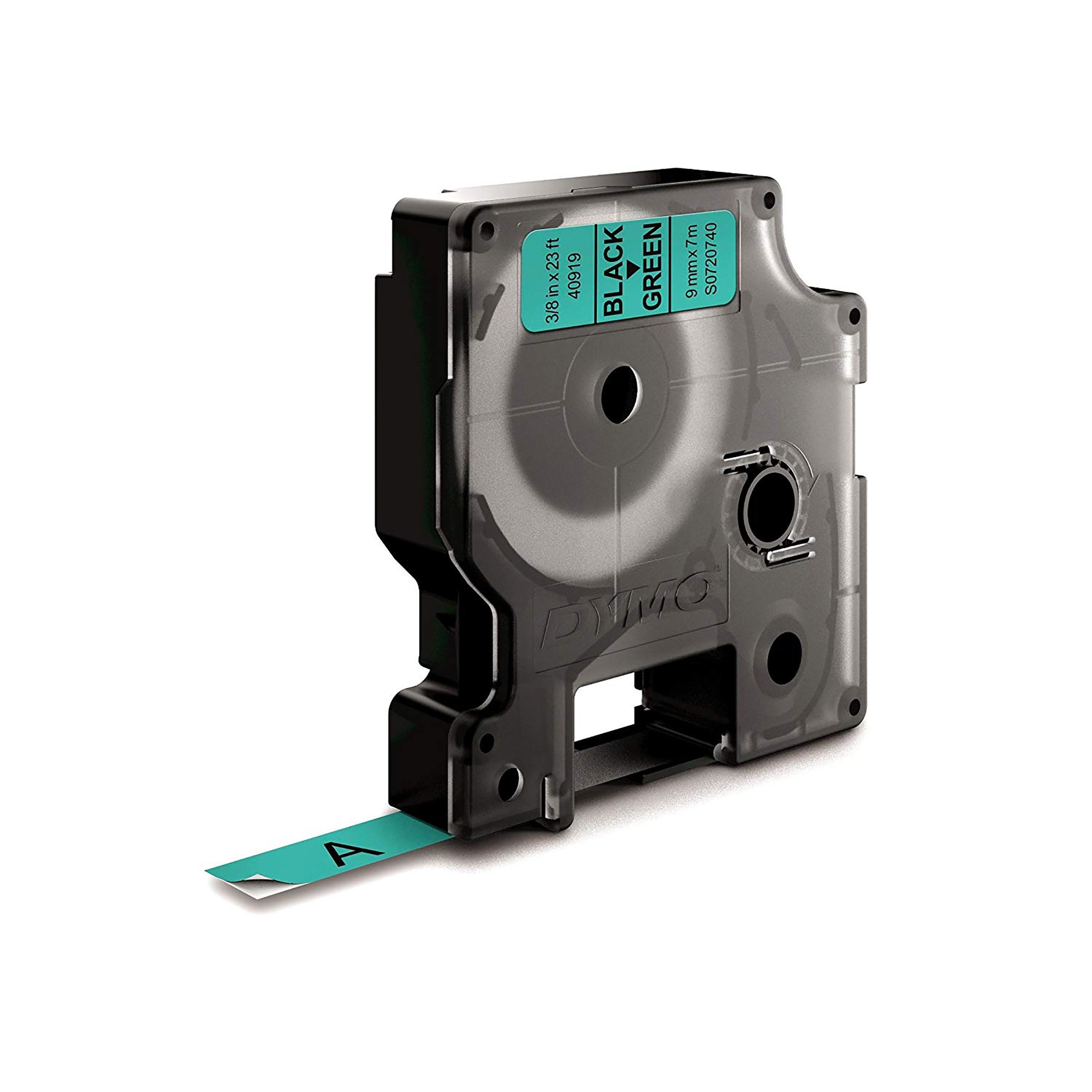 Fita de Impressão DYMO D1 40919 (Preto sobre Verde), miniatura 4