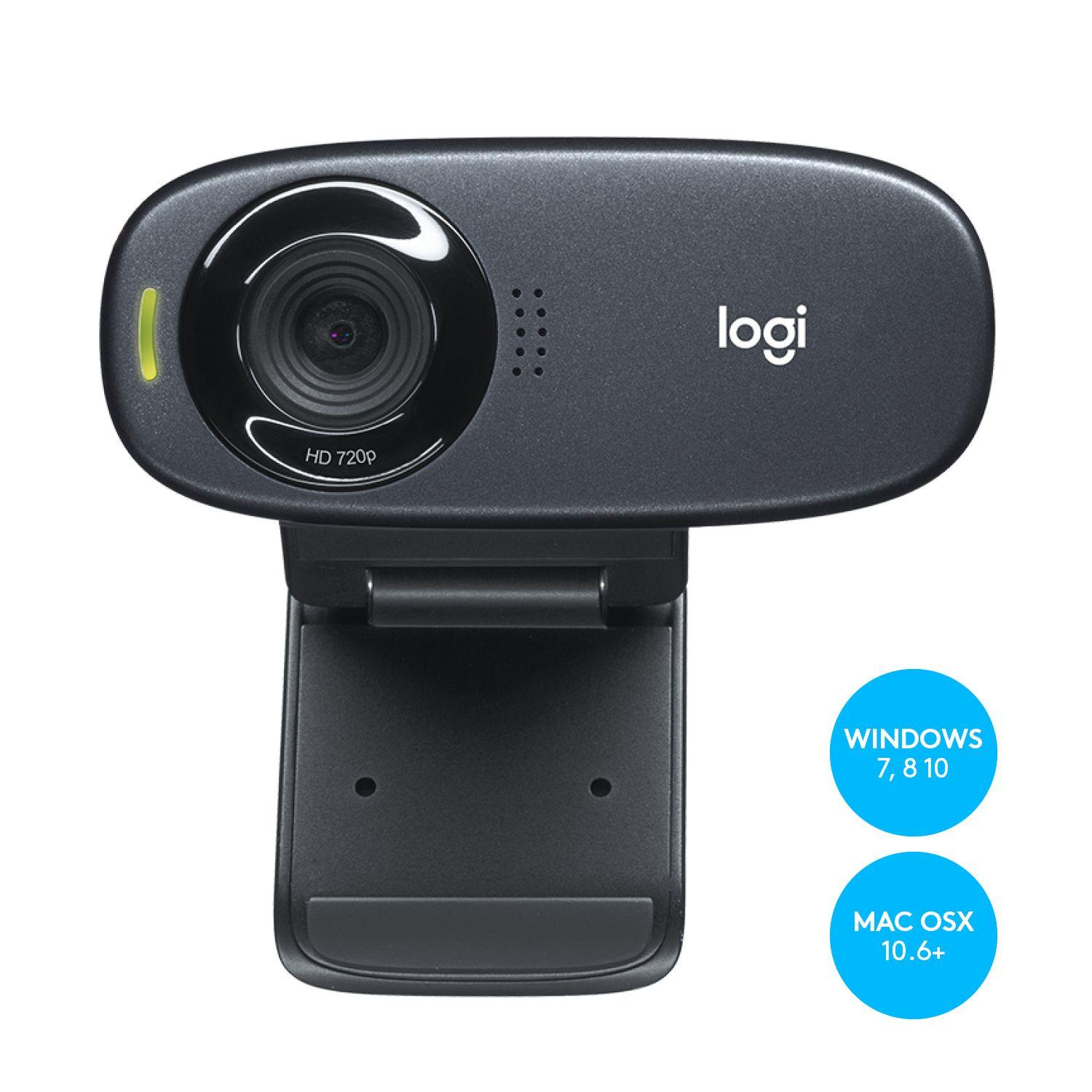 Câmara Web LOGITECH C310 HD (5 MP - 30 fps - 1280 x 720 pixels - Preto) — miniatura 6
