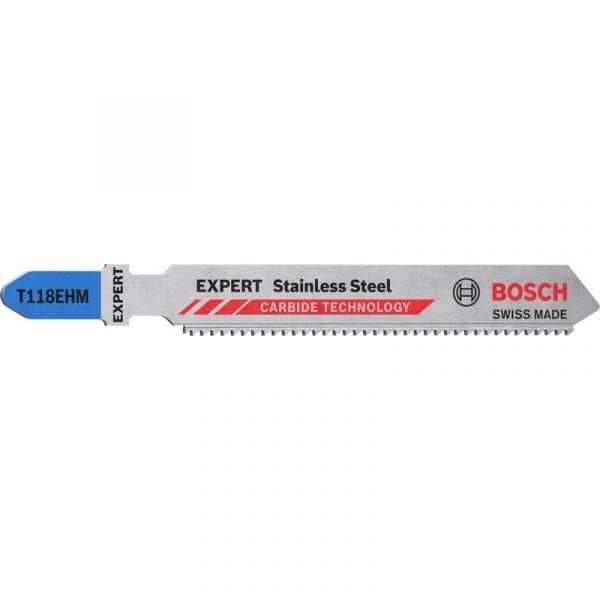 Lâminas de Serra Vertical BOSCH Expert T 118 EHM (Carboneto - Prateado)