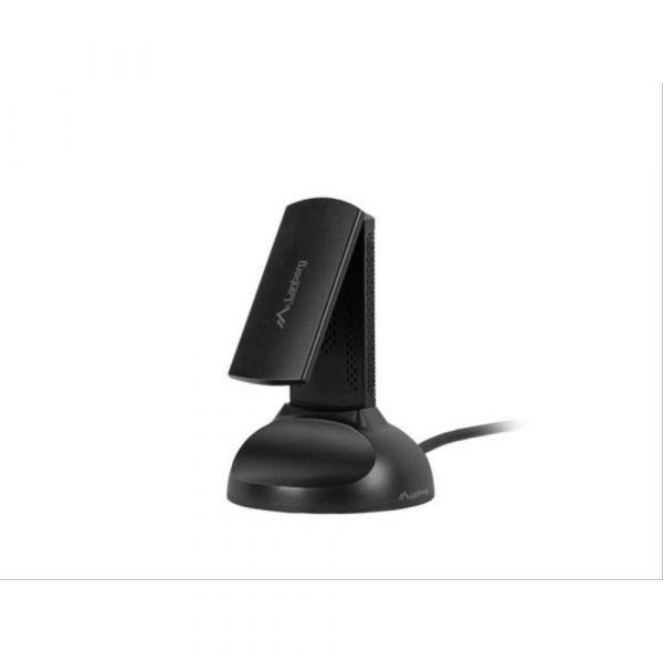Adaptador USB Wi-Fi LANBERG NC-3000-WI (Wi-Fi 6E - 3000 Mbit/s - USB 3.2 Gen 1 - Preto), miniatura 2