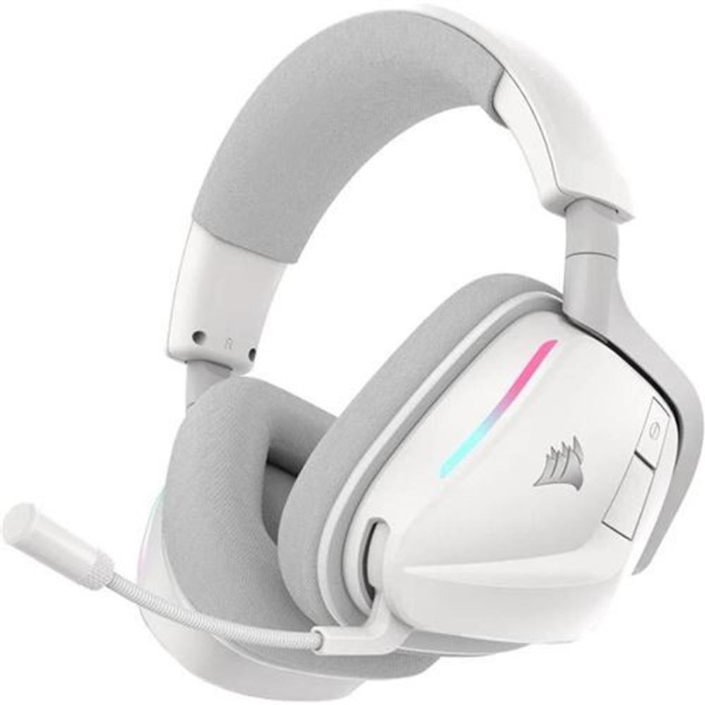 Headset Gaming CORSAIR VOID Wireless V2 (Headset Gaming - Circum-aural - 50 mm - Branco)