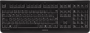 Conjunto de Teclado e Rato CHERRY JD-0710DE-2 / DW0710B (Alemão - Mecânico - Tamanho completo - Preto) — miniatura 2