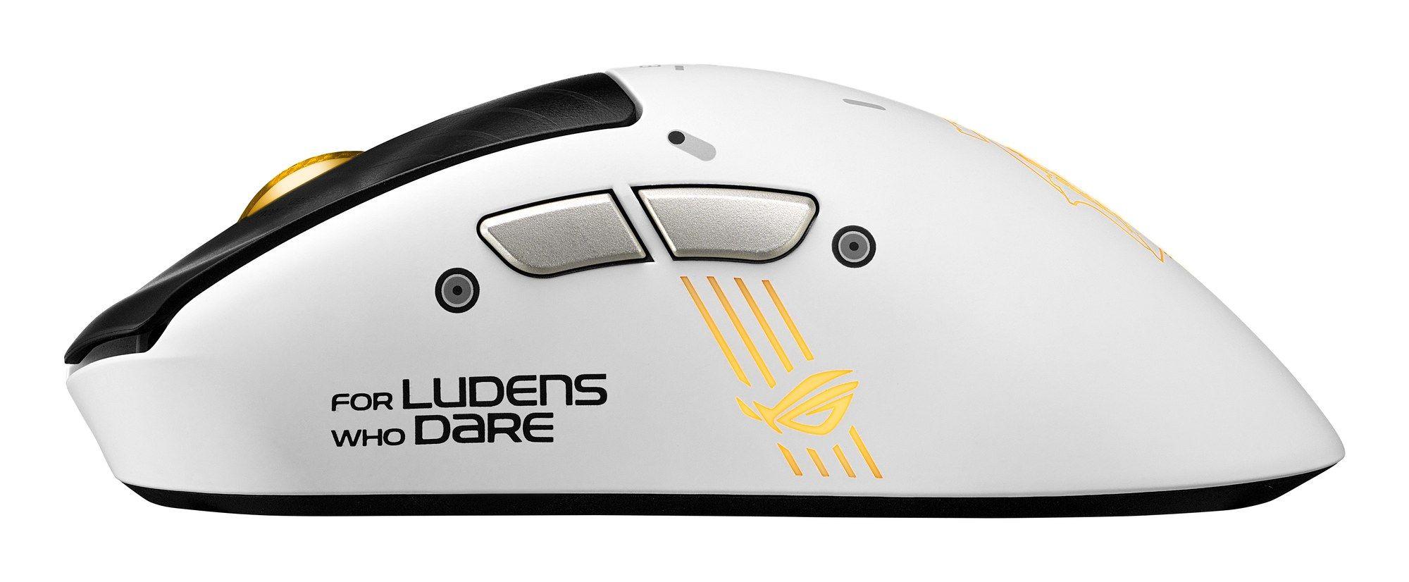 Rato ASUS ROG Keris II Origin-KJP (Mão direita - 42000 DPI - Ótico - Branco/Preto), miniatura 4