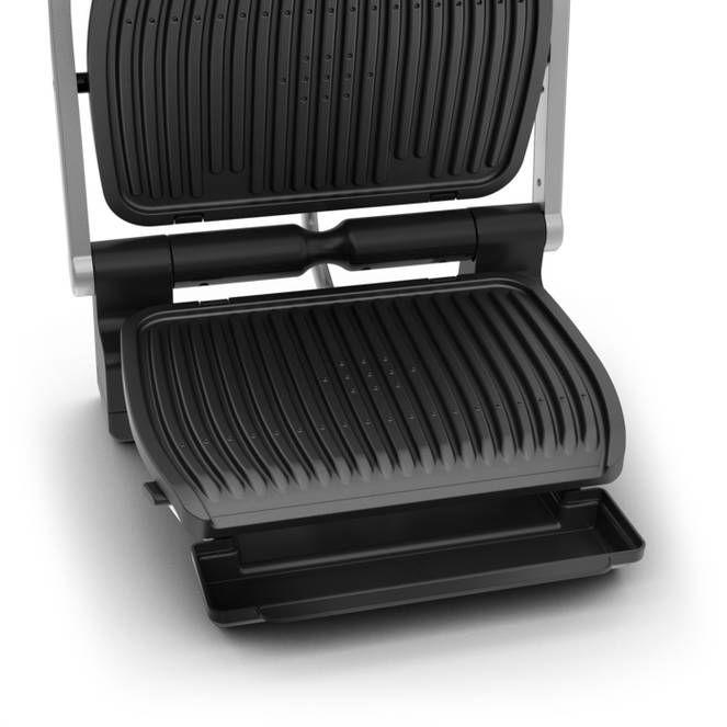 Grelhador de Contacto TEFAL OptiGrill Elite GC707D (Preto/Inox), miniatura 2