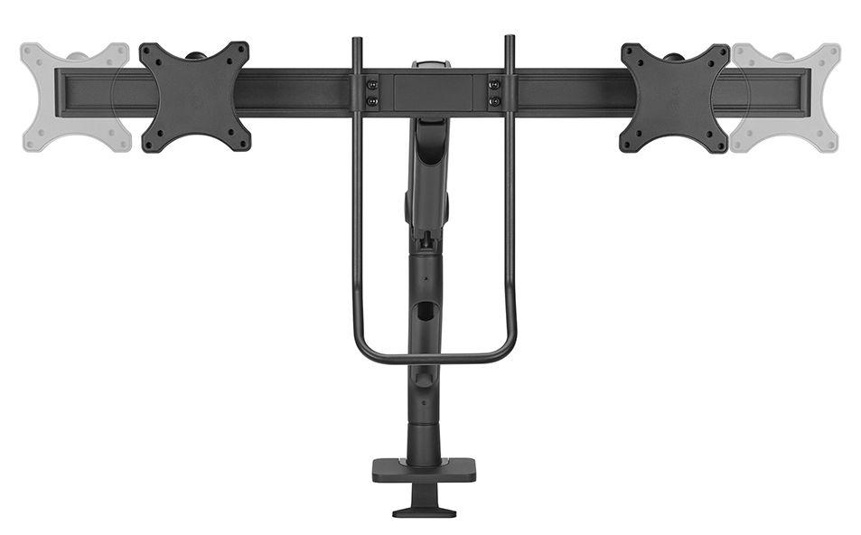 Suporte de Monitor de Secretária Duplo NEOMOUNTS DS75S-950BL2 (17–32" - 2 Monitores - 8 kg por Monitor - Preto), miniatura 9