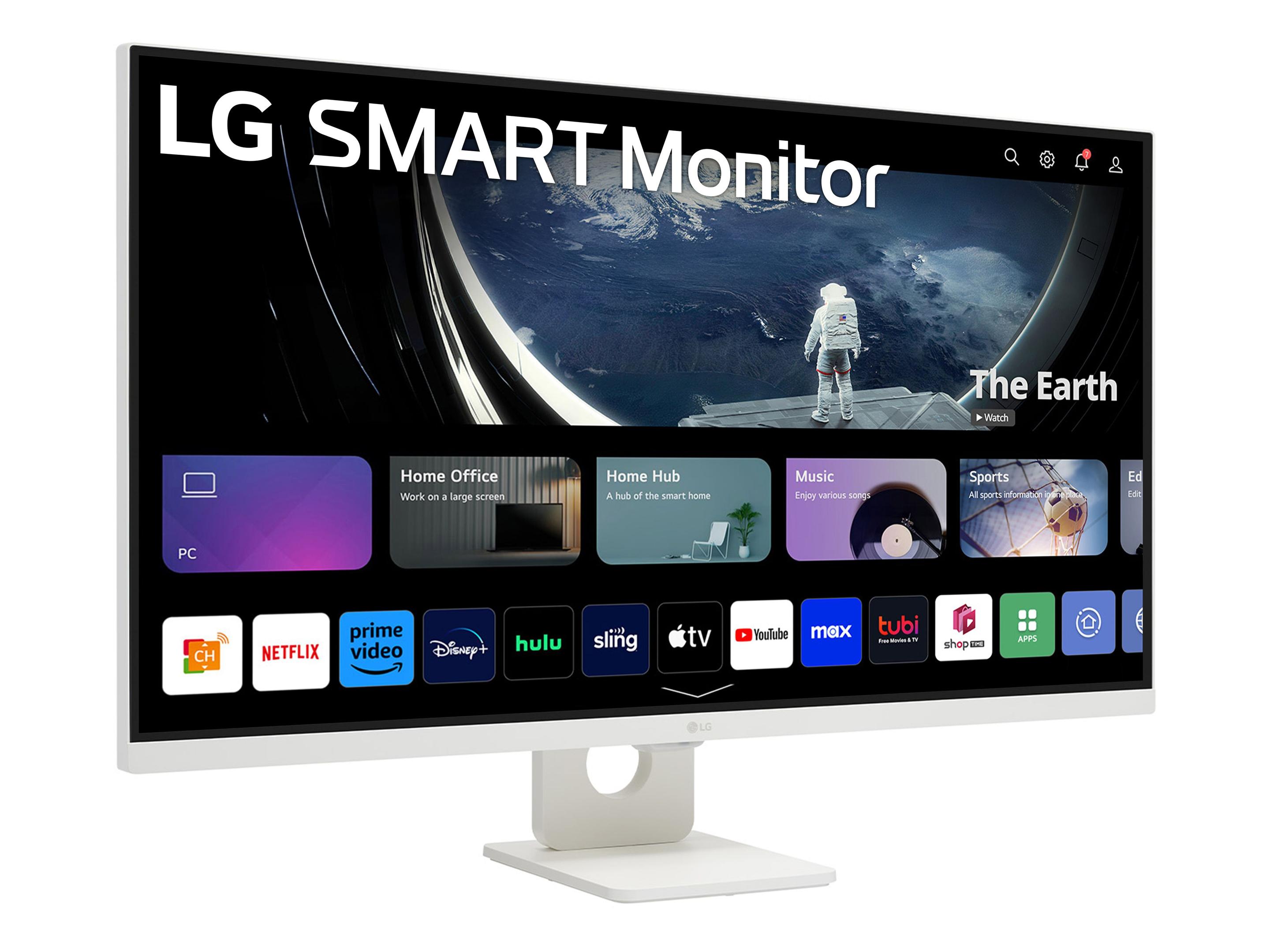 Monitor LG 32U721SA-W (31,5" - VA - 60 Hz - Branco) — miniatura 4