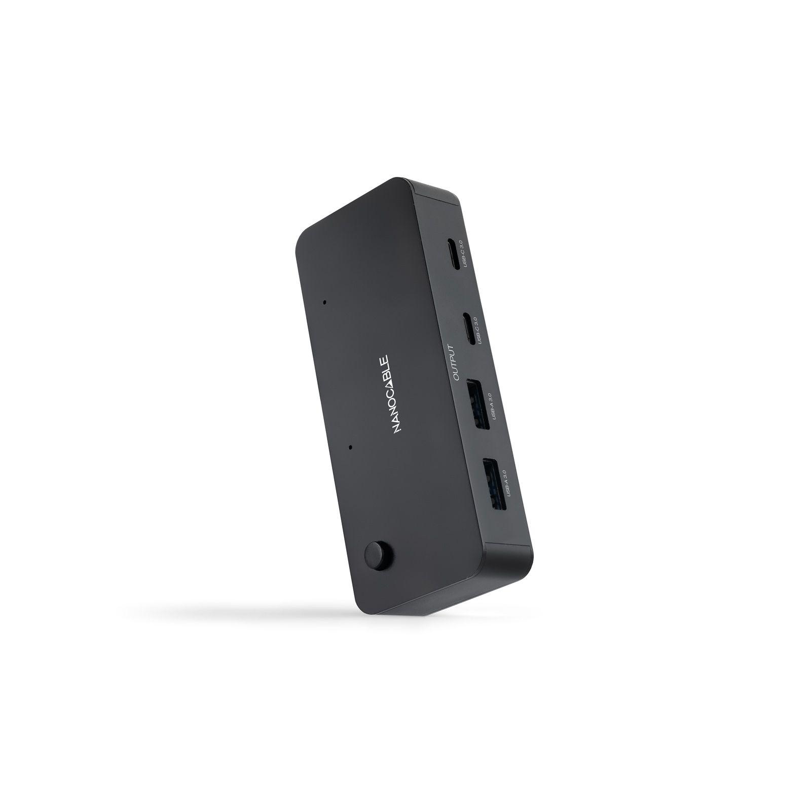 Switch KVM NANOCABLE 10.12.0011 (Preto)
