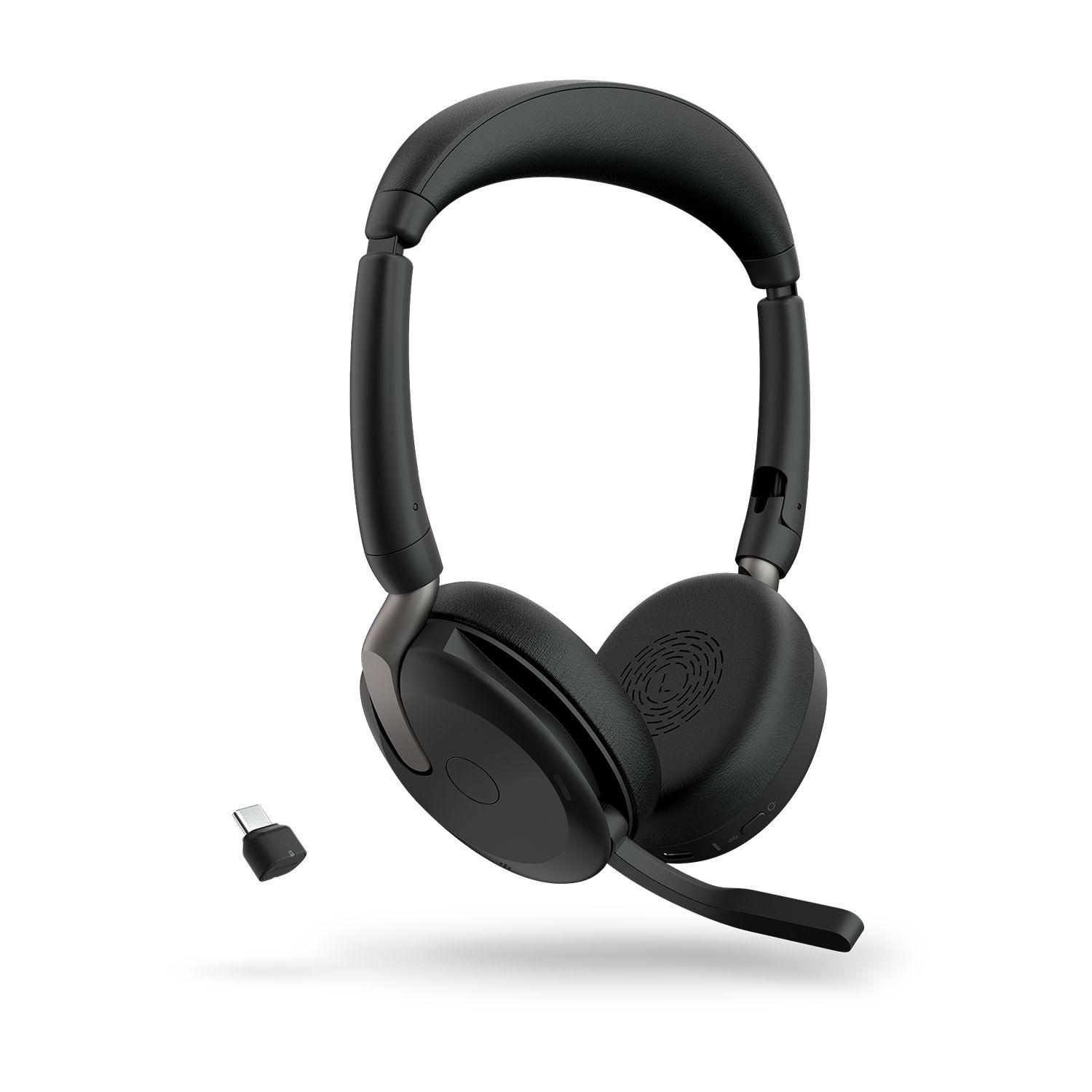 Headset JABRA Evolve2 65 Flex UC Duo + Link 380c UC (Binaural - Sem fios - 2,8 cm - Preto), miniatura 4
