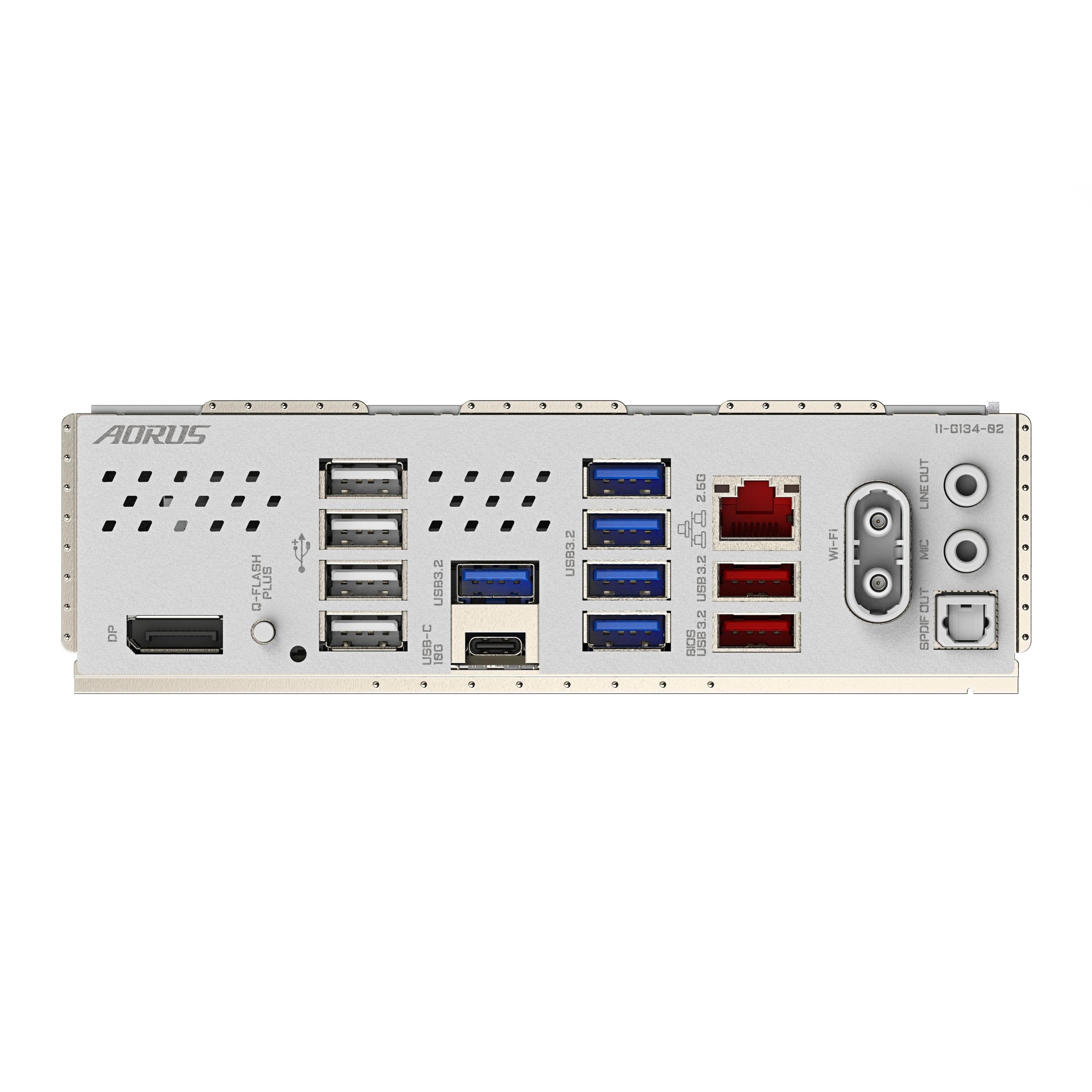 Motherboard GIGABYTE B850M AORUS ELITE WIFI6E ICE (AM5 - Micro-ATX - Dois canais - Branco), miniatura 5