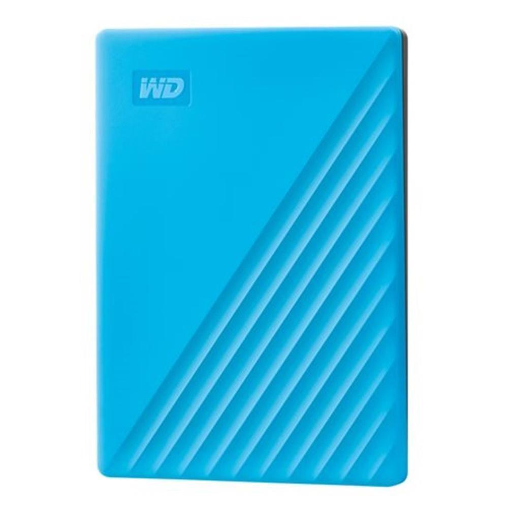 Disco Rígido Externo WESTERN DIGITAL My Passport (4 TB - 2,5 polegadas - USB 3.2 Gen 1 - Azul)