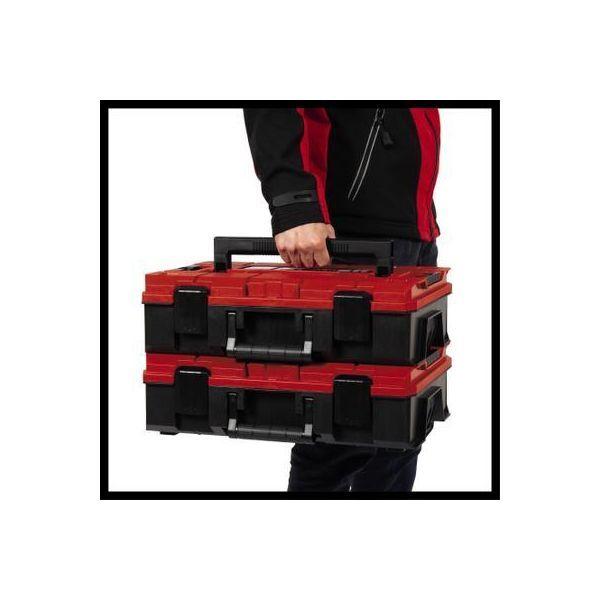 Mala de Ferramentas EINHELL E-Case S-F 4540020 (Preto/Vermelho), miniatura 4