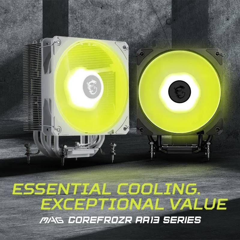 Cooler CPU MSI MAG COREFROZR AA13 (120 mm - 1 ventoinha - 2070 RPM - Preto) — miniatura 3