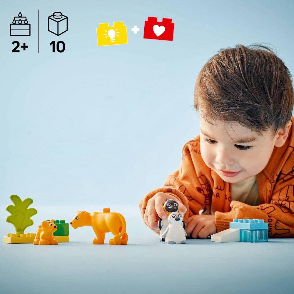 LEGO 10442 Duplo Famílias de Animais Selvagens: Pinguins e Leões (2+ anos - 10 peças), miniatura 4