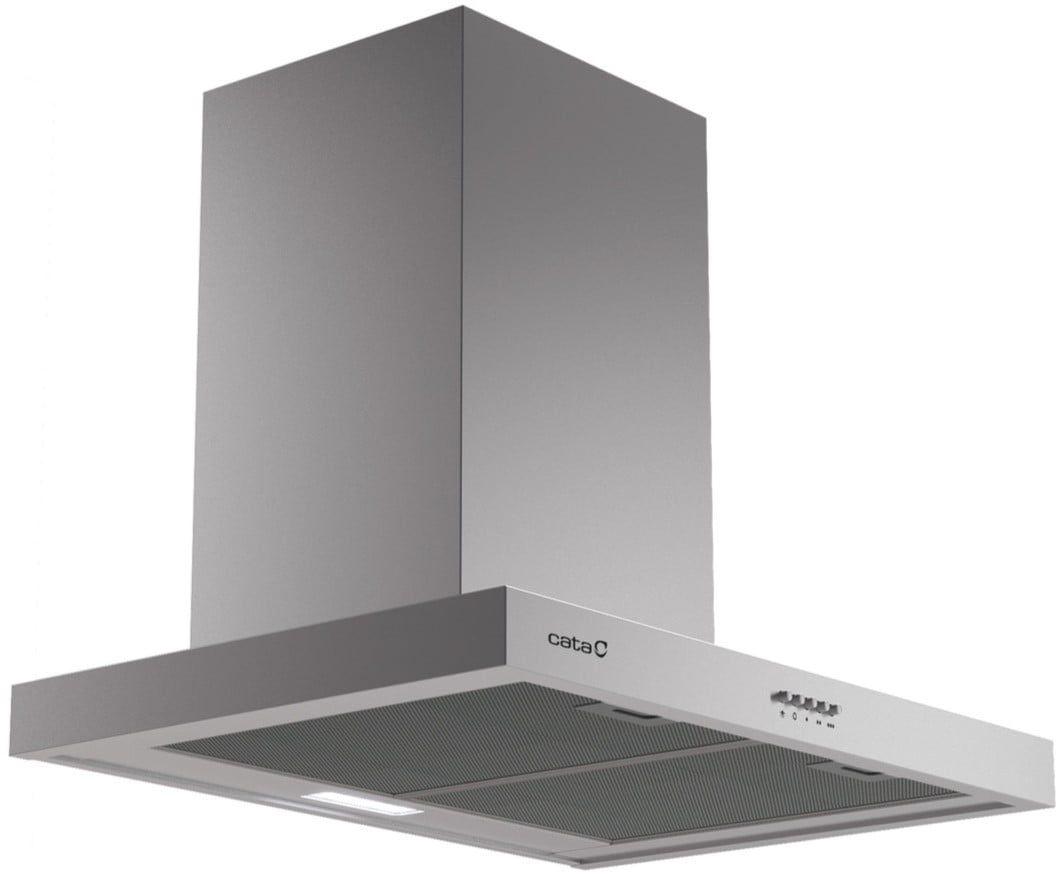 Exaustor de Chaminé CATA SPLUS6010X (Altura 74,5–104,5 cm - 60 cm - 50 cm - Inox)