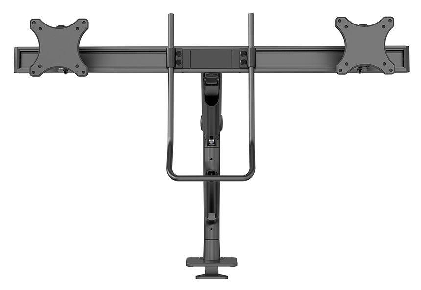 Suporte de Monitor de Secretária Duplo NEOMOUNTS DS75S-950BL2 (17–32" - 2 Monitores - 8 kg por Monitor - Preto), miniatura 4