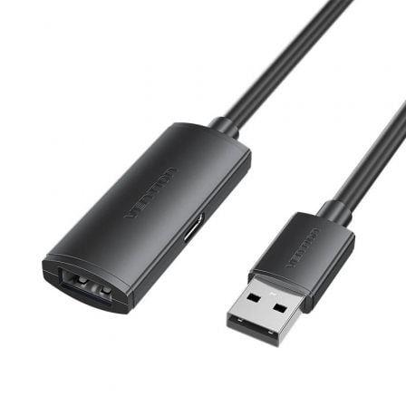Cabo de Extensão USB Ativo VENTION CBKBL (10 m - USB-A macho - USB-A fêmea - Preto)