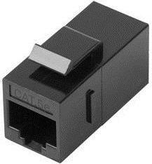 Conetor Keystone Passante LANBERG KSU5-3000 (RJ-45 - Cat5, Cat5e - Preto)