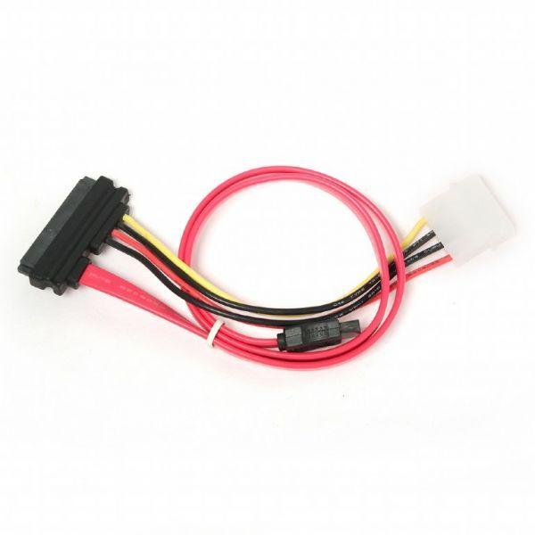 Cabo de Dados e Alimentação Interno GEMBIRD CC-SATA-C1 (0,35 m - Molex - 2 x SATA 15-pin), miniatura 3