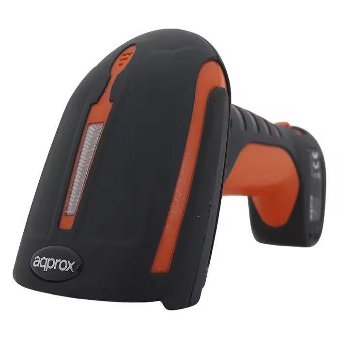 Leitor de Códigos de Barras APPROX APPLS17I2D (Bluetooth, RF e USB - Cinzento e Laranja) — miniatura 3