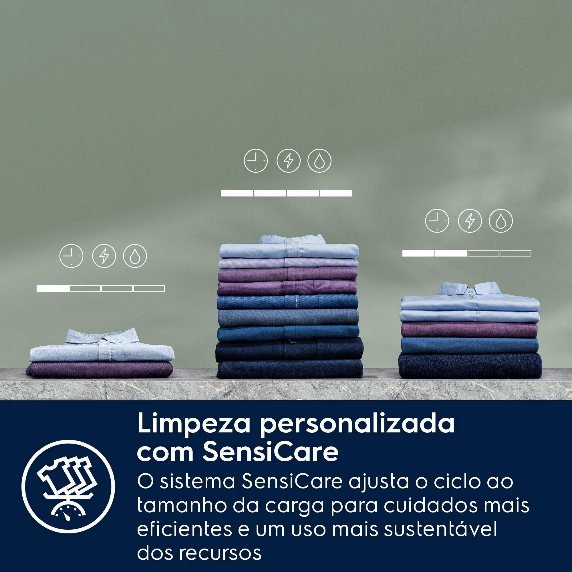 Máquina de Lavar e Secar Roupa Encastre ELECTROLUX EN7W4862OF (Altura 81,9 cm - 82 cm - 8 kg - Branco), miniatura 12