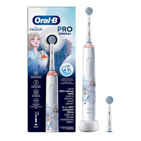 Escova de Dentes Elétrica ORAL-B Pro Junior Frozen (Multicor e Branco) — miniatura 5