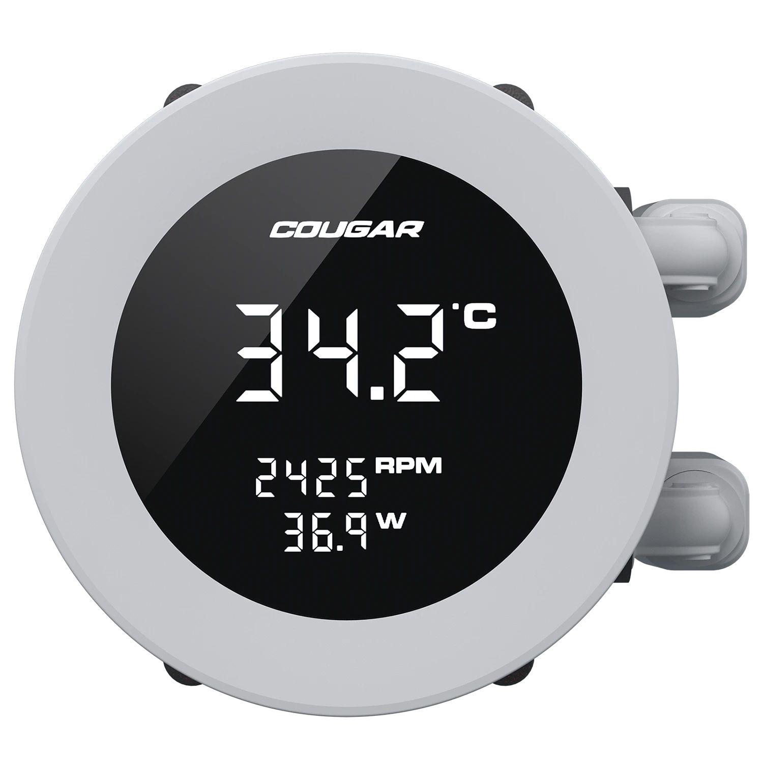 Refrigeração Líquida AIO COUGAR Poseidon Vistek 360 (120 mm - 2500 RPM - Multi - Branco) — miniatura 3