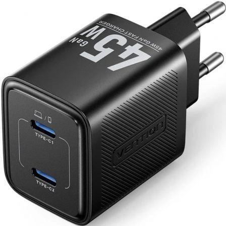Carregador de Parede VENTION FEFB0-EU (45 W - Preto)