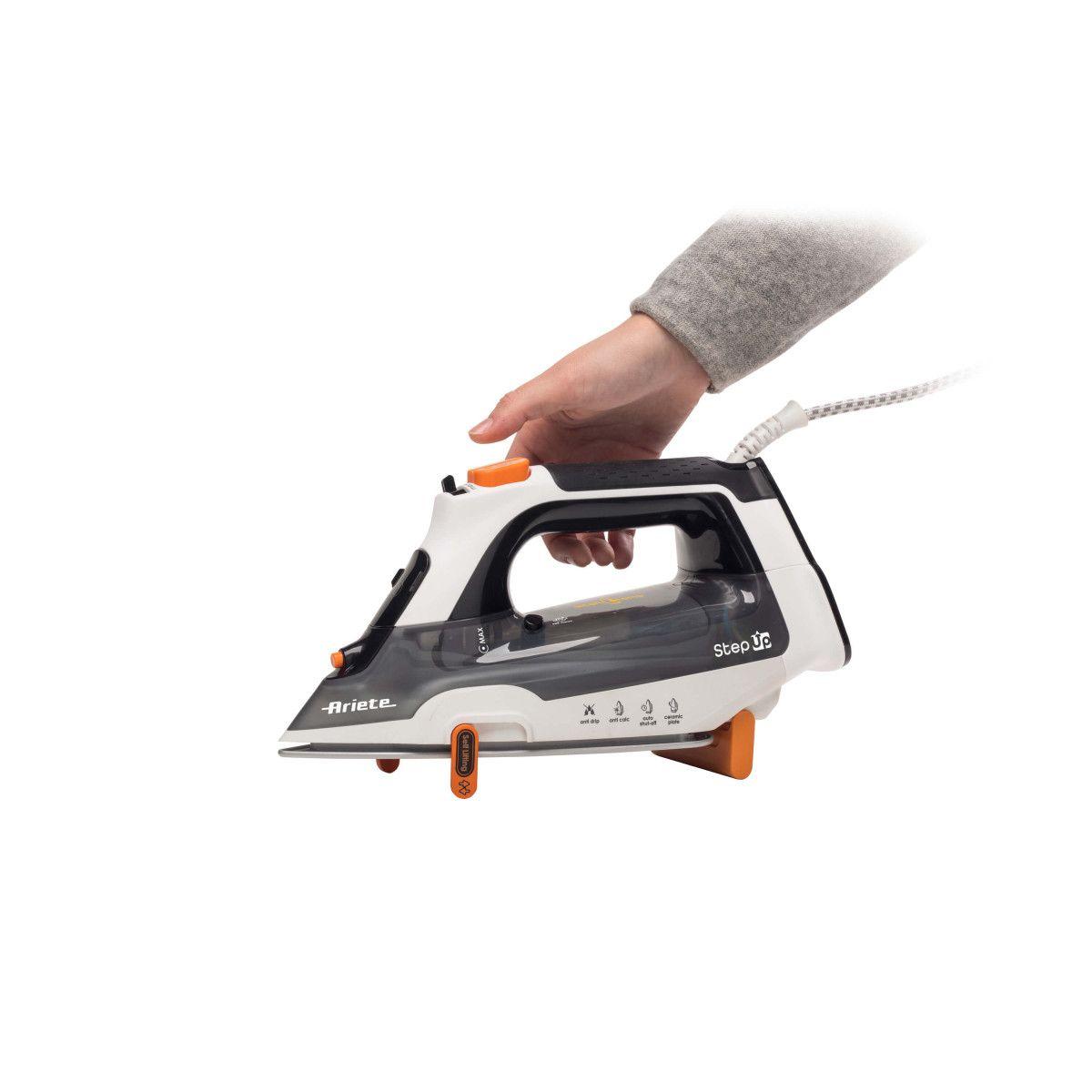 Ferro de Engomar ARIETE 6190/00 (2400 W - 0,32 l - 155 g/min - Cinzento e Preto), miniatura 9